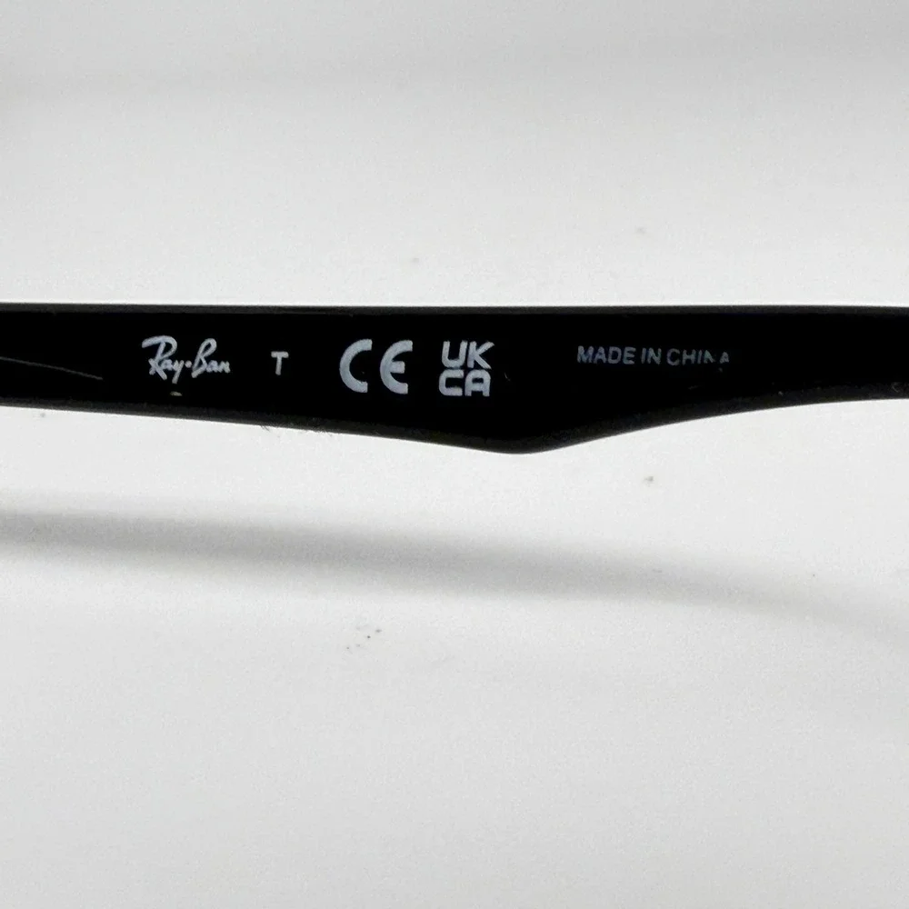 Ray-Ban RB 1601 3865 Blue Black‎ Square Eyeglasses Frames 48-18-130 Kids Boy